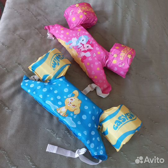 Плавательный жилет с нарукавниками Easy Swim