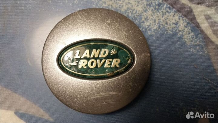 Заглушки колпачки литых дисков Land Rover серебро