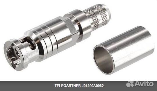 J01290A0062 Разъём Mini HD-BNC кабельный, штекер