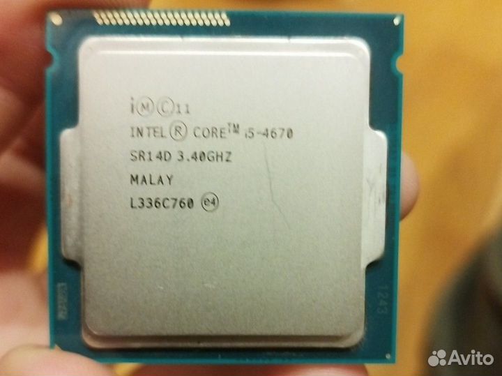 Процессор intel core i5 4670