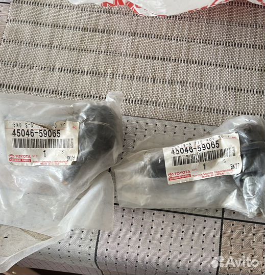 Рулевые наконечники toyota corolla