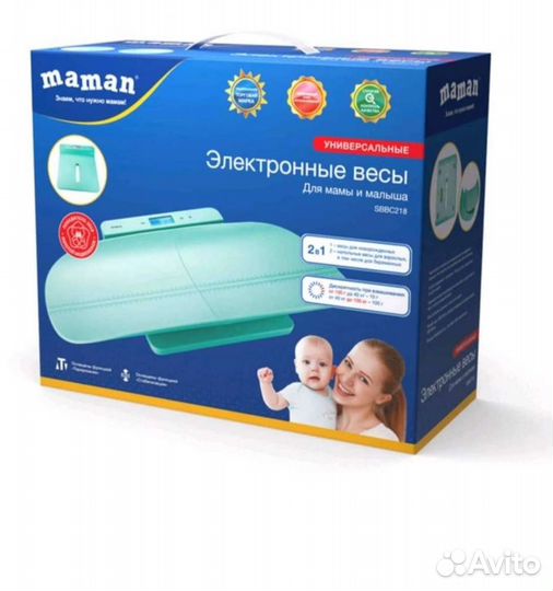Весы для новорожденных maman