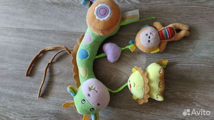 Подвесные погремушки - грызунки пакетом