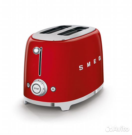 Тостер Smeg TSF01rdeu, красный