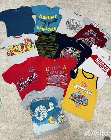 Вещи пакетом на мальчика 116 - 122 -128