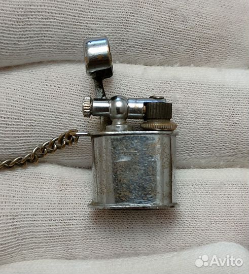 Зажигалка бензиновая старинная, мини