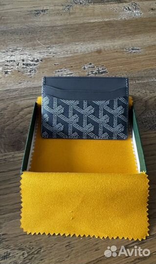 Goyard Картхолдер Серый Оригинал