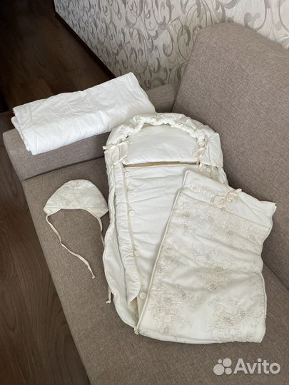 Конверт на выписку для девочки Premium Chepe