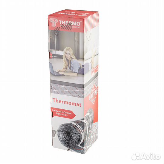 Теплый пол нагревательный мат Thermo Thermomat 5 к