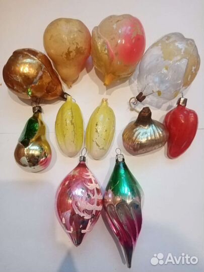 Ёлочные игрушки СССР