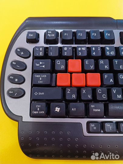 Игровая клавиатура+ 15 клавиш с макросами