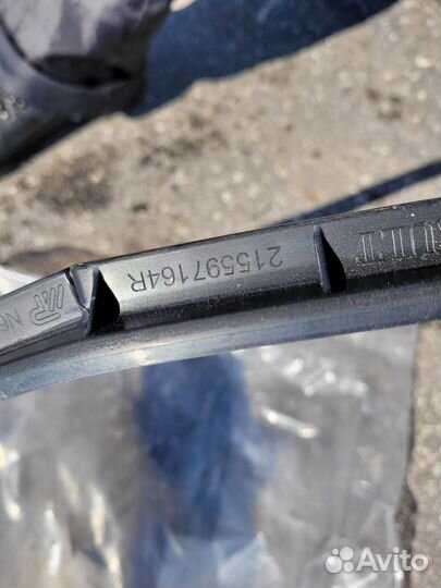 Дефлектор радиатора renault kaptur