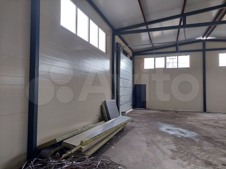 Теплый склад, производство от 650 м² до 1300 м²