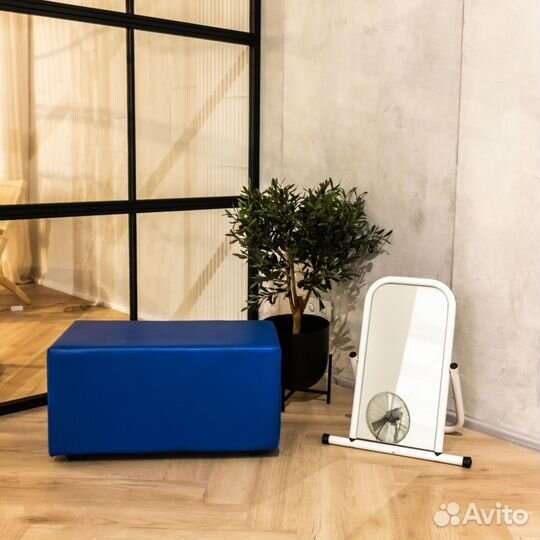 Зеркало напольное Balance для обуви, белый матовы