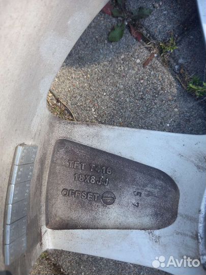 Диски на volkswagen touareg r18