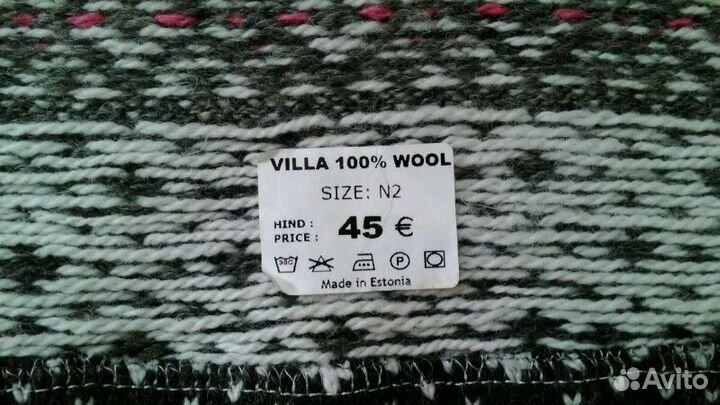 Пончо на 2-3 года 100 шерсть