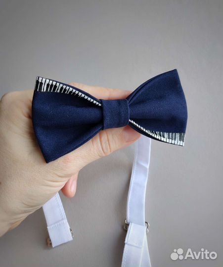 Галстук бабочка для мальчика музыканта