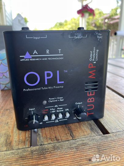 Ламповый микрофонный предусилитель