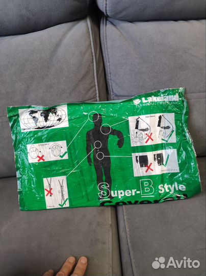 Костюм защитный одноразовый