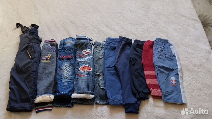 Вещи и обувь на мальчика 2-3 года пакетом