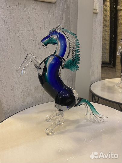 241115 Статуэтка Arte Di Murano Конь арт.Z5Z MC