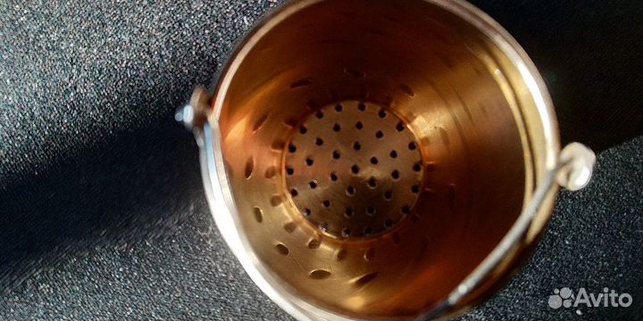 Серебряное ситечко для чая