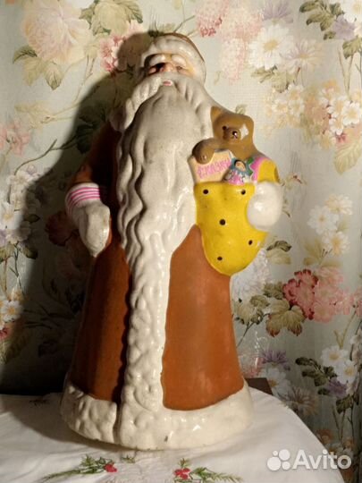 Дед мороз СССР 44 см., высота. Папье Маше. Продан