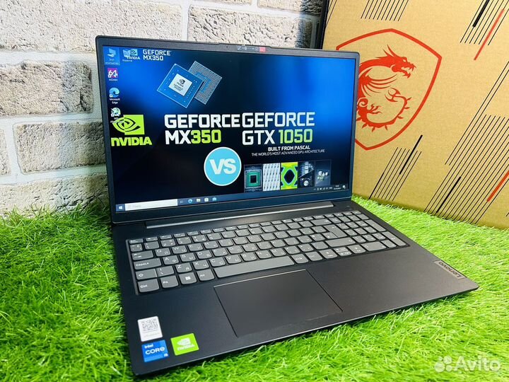 2023 ультрабук Lenovo i5-1135G7 GF MX350 DDR4 8GB