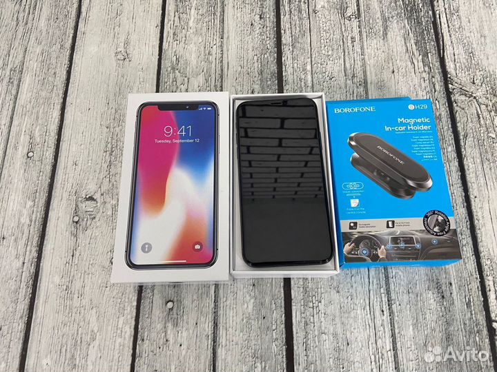 iPhone X 64 gb black A1358