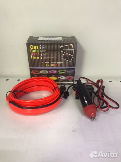 Подсветка салона LED 3м красная