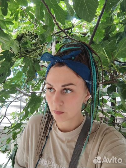 Комплект де косы и дреды, афрокомплект