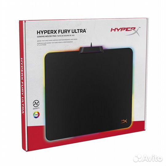 Игровой коврик для мыши Коврик HyperX Fury Ultra R