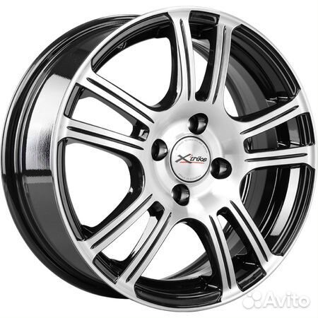 R15 4x100 6J ET45 D54,1 X'trike X-105 BK/FP