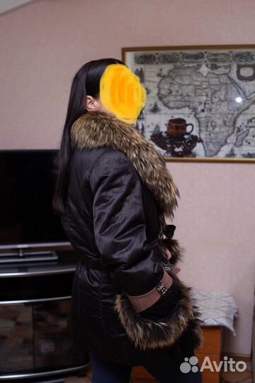 Куртка зимняя женская 44 46 размер черная