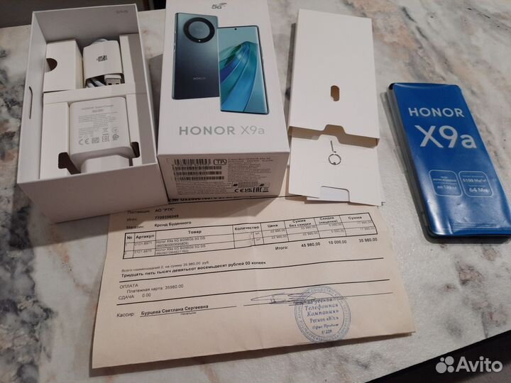 HONOR X9a, 8/256 ГБ