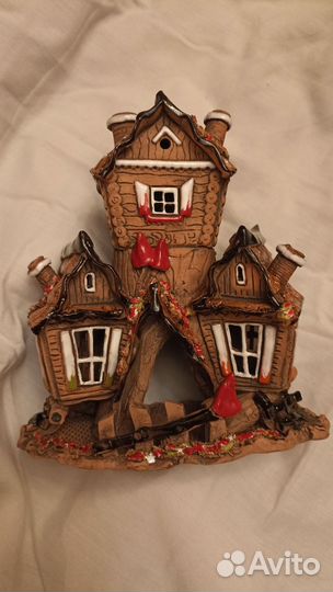 Домики подсвечники аромалампы Керамика