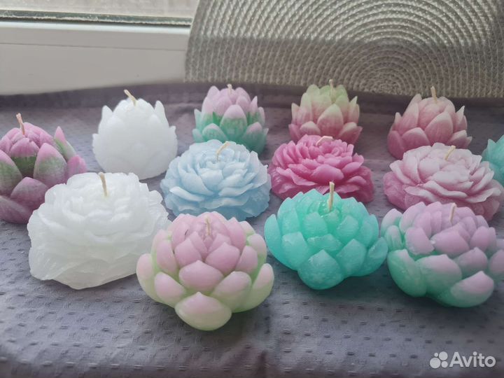 Свечи ручной работы ароматные