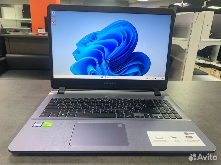 Игровой Ноутбук Asus/i3 7020/4GB/GT110MX/HDD