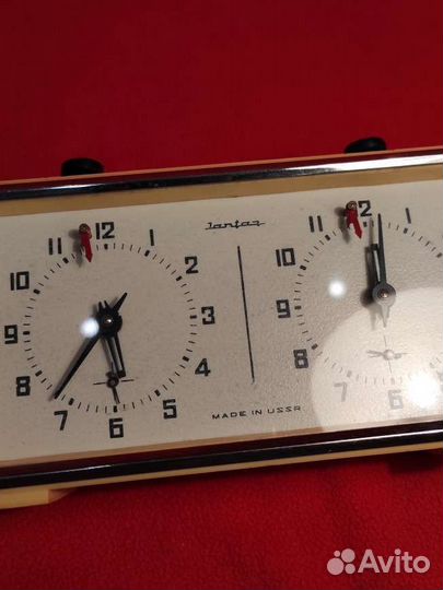 Часы шахматные Янтарь СССР рабочие