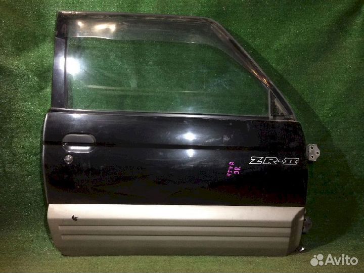 Дверь правая Mitsubishi Pajero Junior H57A Черная