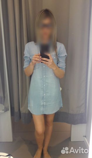 Платье рубашка H&M