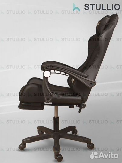 Компьютерное игровое кресло геймерское с массажем