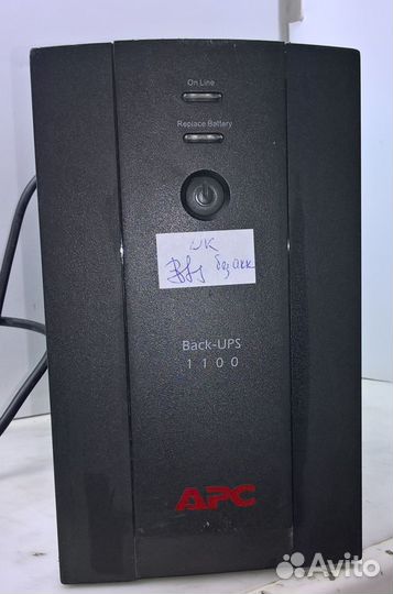 Ибп APC back-UPS 1100/RS1100 без акб