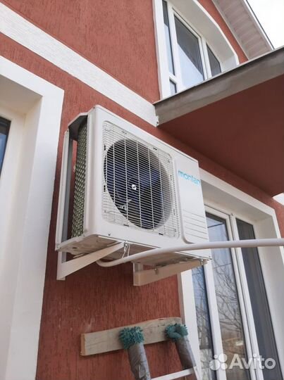 Монтаж сплит систем установка кондиционер Новорос