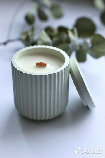 Силиконовые формы Стакан с крышкой для гипса