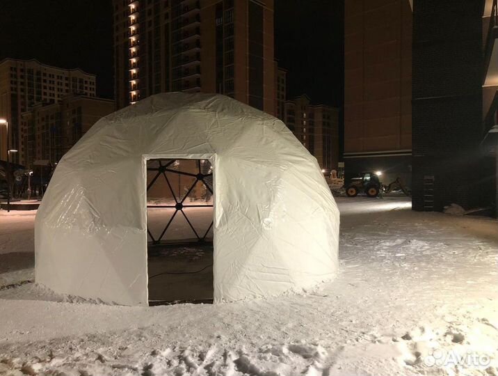 Геокупол для глэмпинга