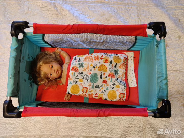 Кроватка/манеж для кукол Demi star