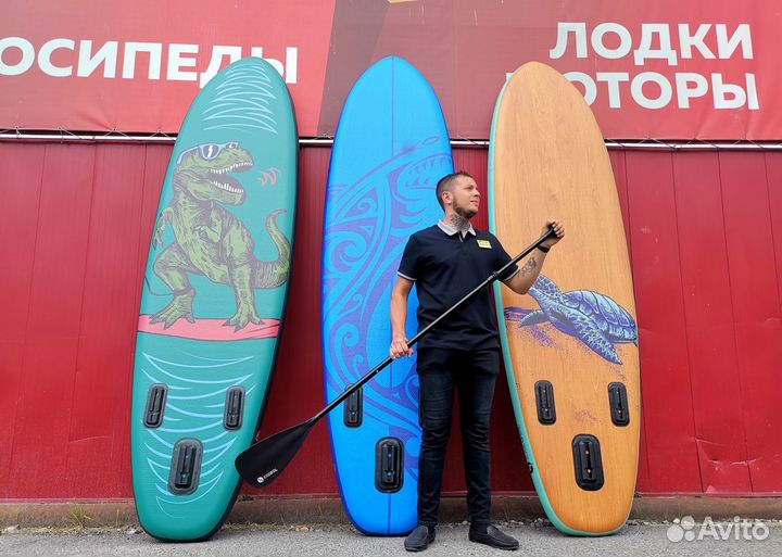 Надувная доска для SUP-бординга mishimo deck 10