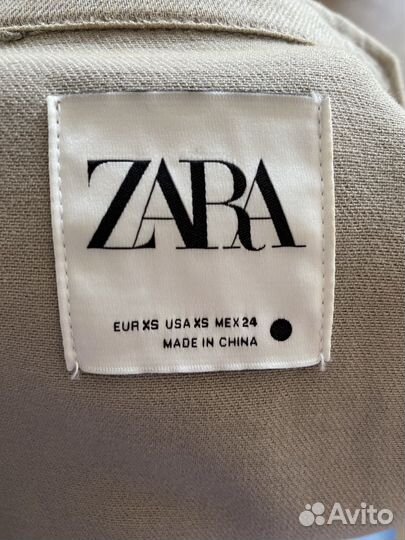 Джинсовая куртка zara