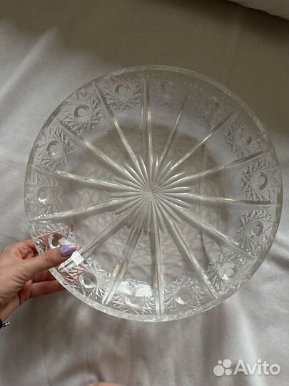 Ваза хрустальная СССР
